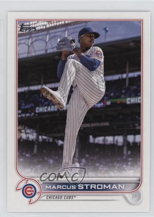 2022 Topps Update Image Variation SP (Baseball in Glove) Marcus Stroman #US50