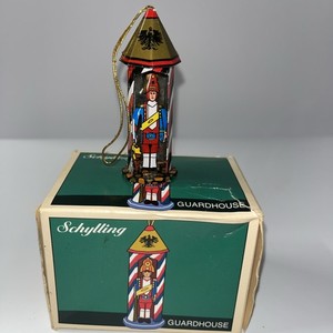 Schylling Guardhouse Toy Soldier/Tin Toy Ornament Collector Series 1995