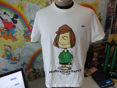 Lacoste Peanuts Peppermint Patty T Shirt XL