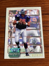 1993 Pro Set Power Prospects Drew Bledsoe RC Patriots #PP1
