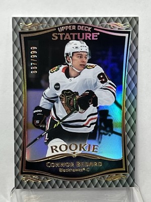 2024-25 Upper Deck Stature 2023-24 Update CONNOR BEDARD Rookie #32 - #’d/999 RC