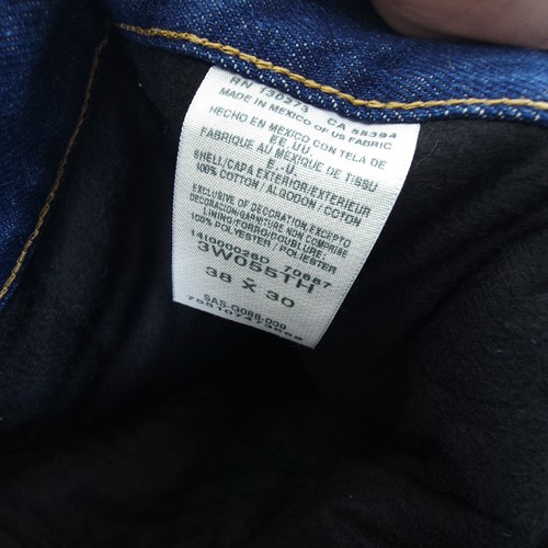 Pantalones de mezclilla para hombre Wrangler 38x30 calce relajado - forrados aislantes térmicos resistentes nuevos - Imagen 9 de 10