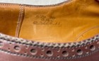 JM Weston 579 Giscard Medallion Perf Cap Toe BoxCalf Semi Brogue UK 9.5 US 10.5 — photo 4