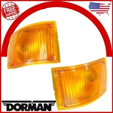 Dorman Front Side Marker Light Assembly Pair for 90-02 International Truck