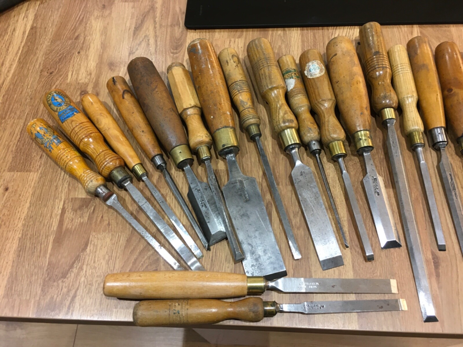 Marples/ Ward/Sorby various other wood chisels eBay