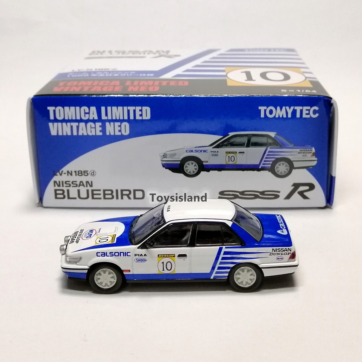 TOMICA Limited Vintage NEO LV-N185d Bluebird SSS-R Calsonic 10 1