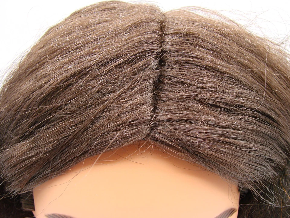 Princess Leia Wig Brown Adult Size Rubies Costume Star Wars #888610 Cosplay Film - Image 4 of 4