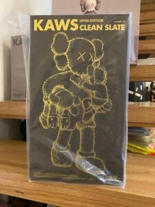 KAWS CLEAN SLATE BLACK VERSION New In Box Authentic Companion Gone FIGURE  BFF | eBay