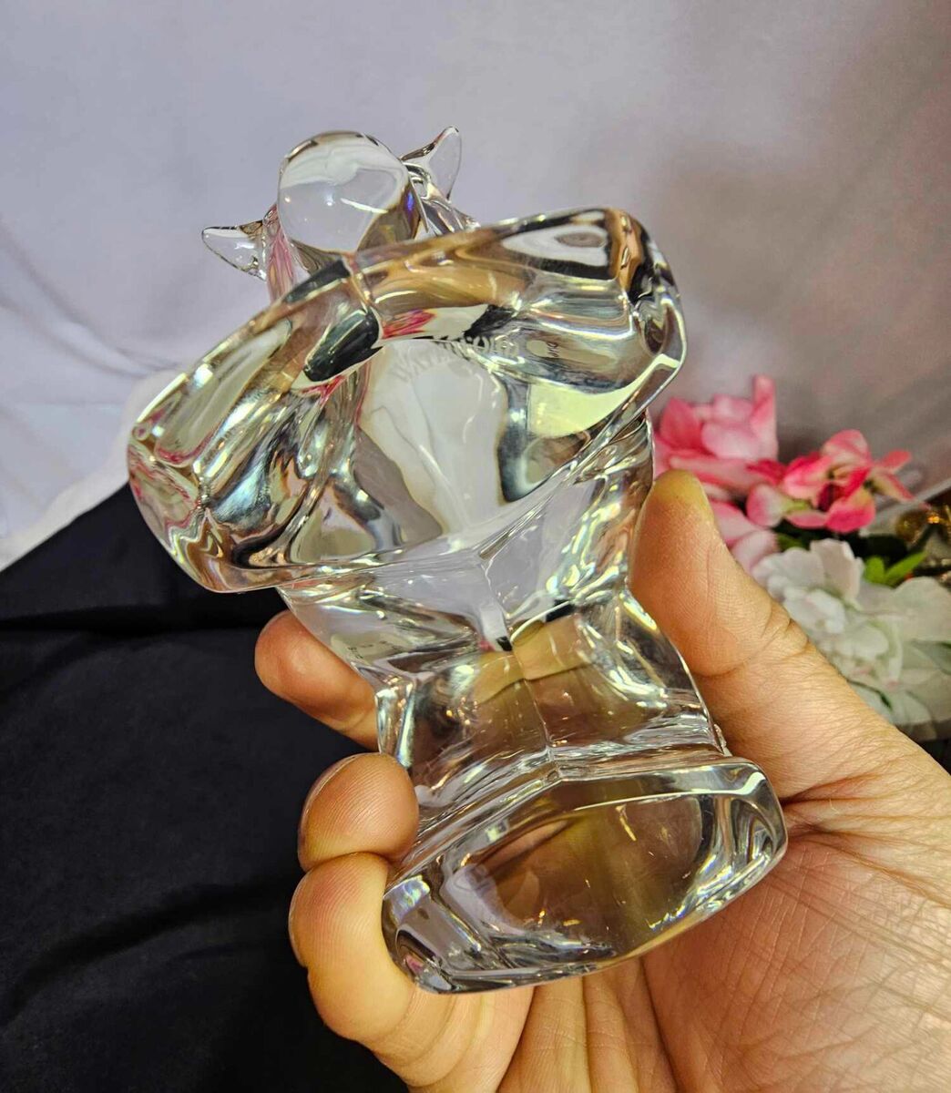 Waterford Crystal Bull /Buffalo Sculpture figurine Waterford Crystal Bull /Buffalo Sculpture figurine