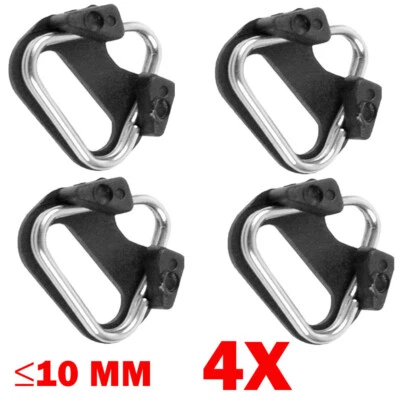 4x Camera Strap Triangle Split Ring Adapter&Cap For Fuji Lecia Nikon Canon Sony
