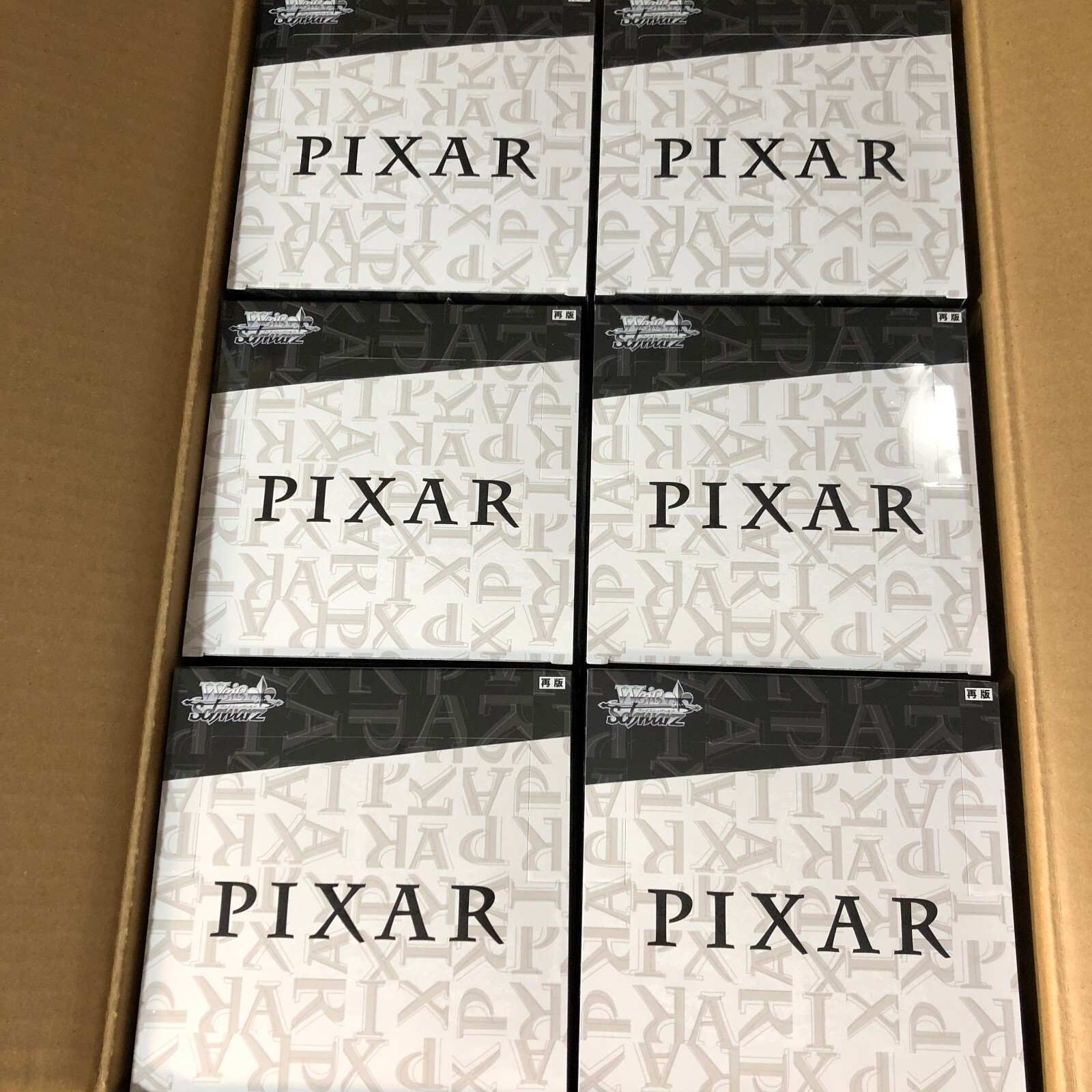 Pixar Characters Trading Card Game Weiss Schwarz Booster Box Sealed