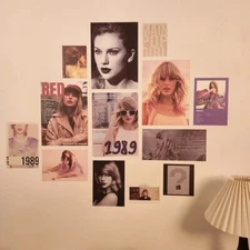 Taylor Swift Posters Printed on Premium Paper Wall Hanging 13 Pieces