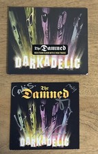 The Damned 2023 Darkadelic CD & SIGNED AUTOGRAPHED FULL BAND ART CARD INSERT #1