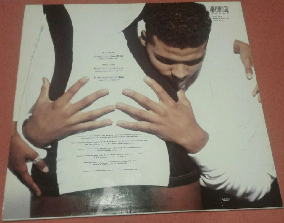 Al B. Sure / Missunderstanding 12" Maxi Vinyl 1990 / 3 Versions - Bild 2 von 2