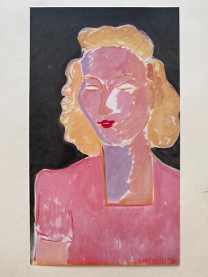 HENRI MATISSE RARE 1946 LMTD EDT FRENCH LITHOGRAPH PRINT 