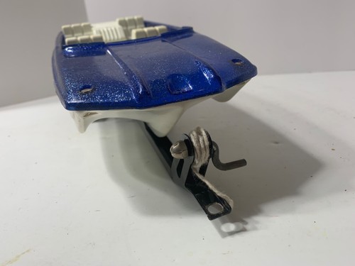 Tonka Jeep Jeepster W/ Plastic Boat & Trailer Blue Vintage Pressed Steel Nice - Picture 6 of 17