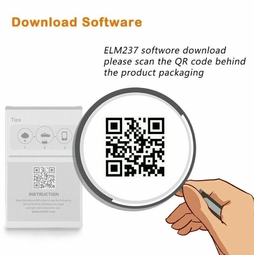 ELM327 OBD2 Bluetooth - LIT ET EFFACE Codes ERREURS Android et iPhone Support Fr - Bild 2 von 4