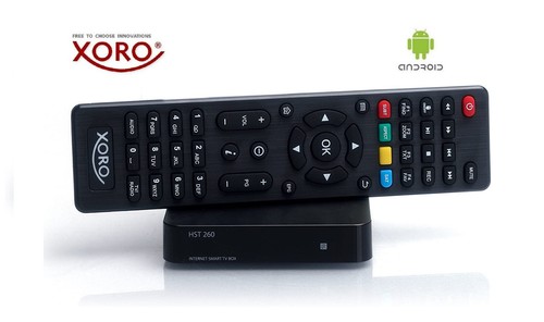 Xoro Smart Tv Box Hst 260 S XORO HST 260 4K Android 6 Mini SmartTV IP-Box, 8Gb/2Gb, WLAN, LAN