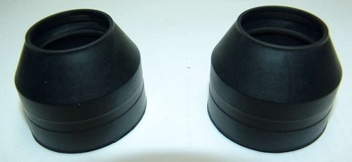 Capots Fourche Paire De 2 Cache-poussière Pour Fourche Moto Ceriani/Paioli 32mm - Compatible Aspes Caballero AR08 Cache Poussière Fourche 32