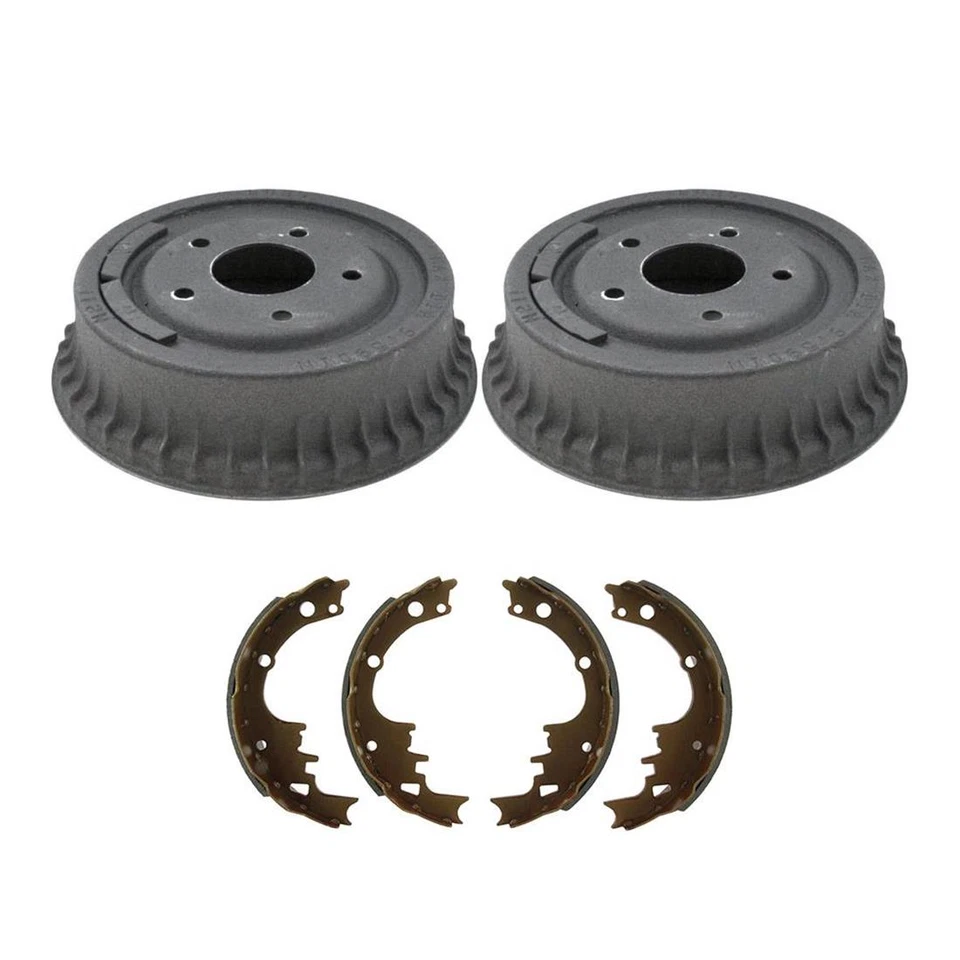 Kit trasero de tambores y zapatas de freno para 68-72 Oldsmobile F85 1975 Oldsmobile Ome Foto 2 de 4