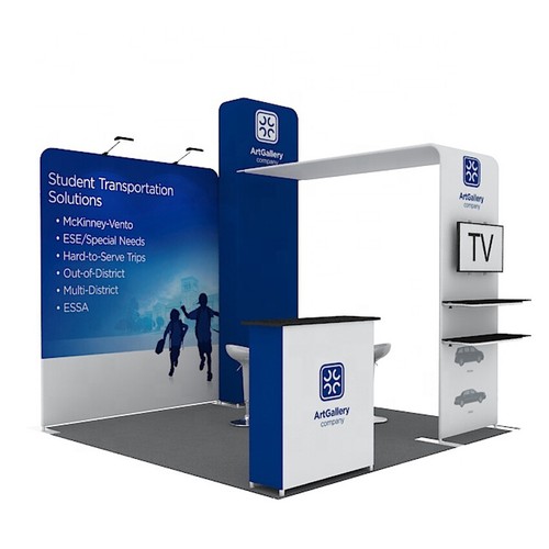 10ft Custom Trade Show Displays Booth Exhibits Kit | eBay