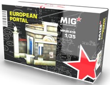 European Portal Diorama 1:35 Plastic Model Kit MIG
