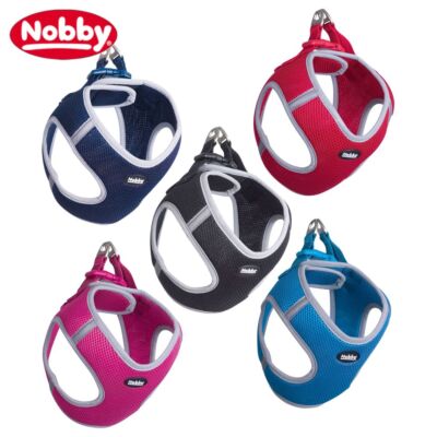 Nobby Komfortgeschirr DELIGHT - XXS bis XL - Nylon Meshgewebe Hundegeschirr