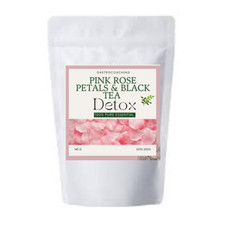PINK ROSE PETALS  BLACK TEA DETOX
