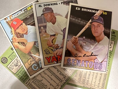 1967 Topps Baseball Singles - Pick Your Card