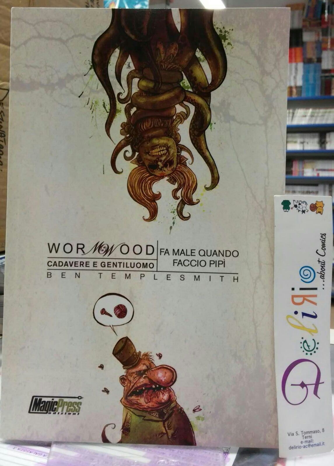 WORM WOOD CADAVERE E GENTILUOMO N.2  Ed. MAGIC PRESS - SCONTO 10%