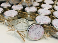 Gift glass jars Kavanoz Nikahsekeri candle wedding baptism babyshower