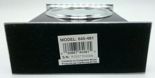 HOWARD MILLER Alarm Clock "KENTWOOD" 645-481 NIB - 第 6/10 張圖片