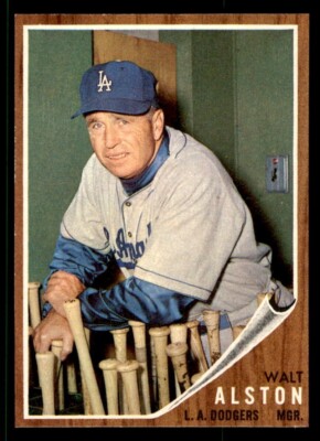 1962 Topps Baseball #217 Walt Alston NM *g1