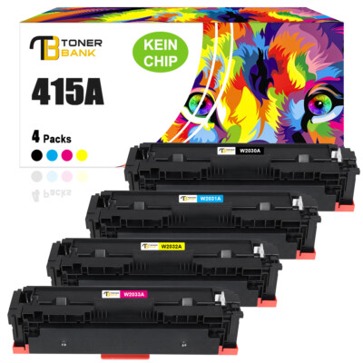 TONER XL Für HP 415A/X W2030X LaserJet Pro MFP M479dw fnw fdn M454dw【Kein Chip】