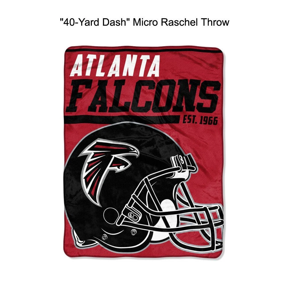 Pick Your Team Dash Micro Raschel Throw Blanket
