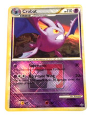 POKEMON CROBAT 14/95 LEAGUE PROMO REV HOLO UNLEASHED 2010