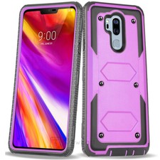BARMADURA REFINADA RESISTENTE A GOLPES Tanque Teléfono Funda + PROTECTOR DE PANTALLA INCORPORADO
