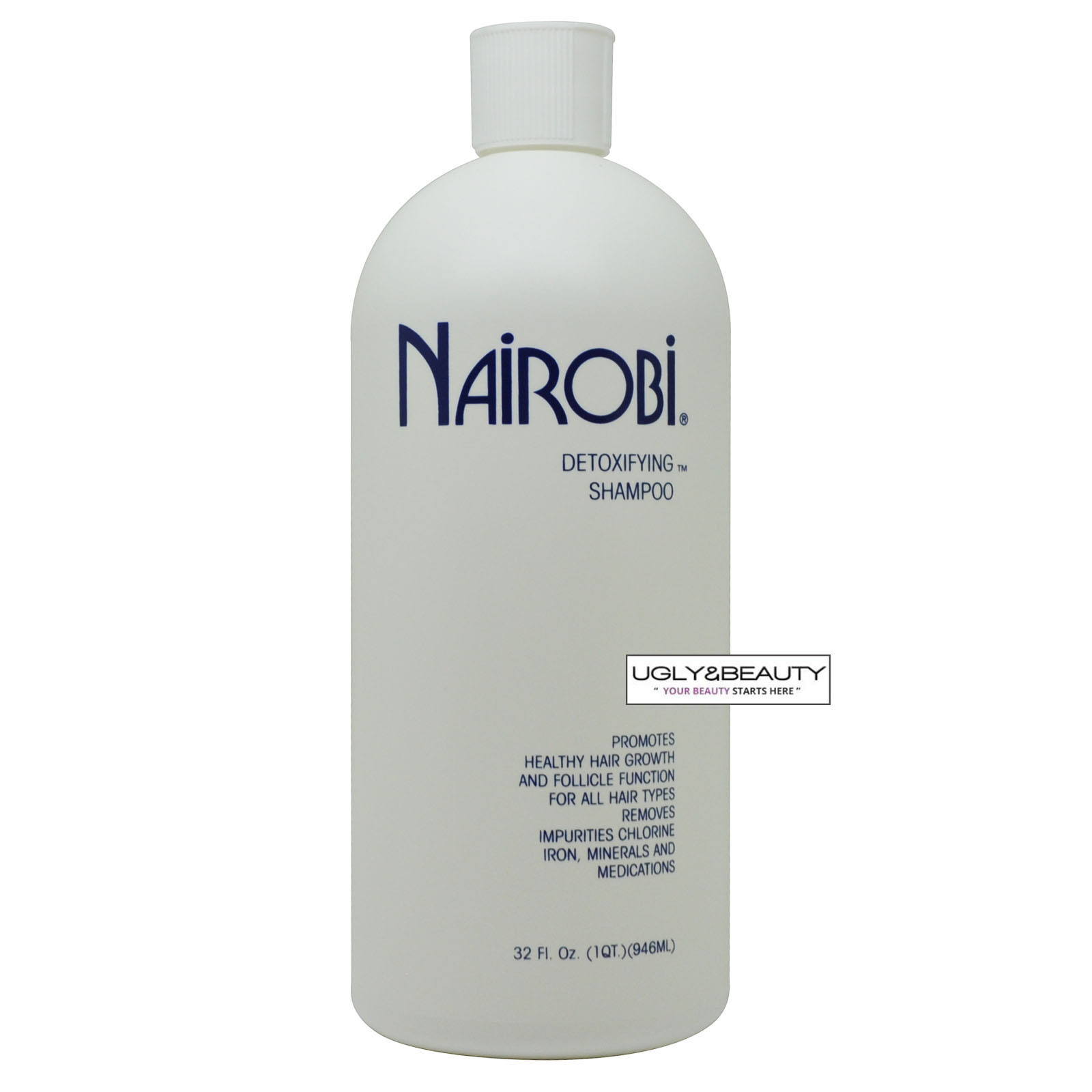 Nairobi Detoxifying Shampoo 32 fl. oz. (946 ml) for Healthy Hair Growth