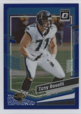 2023 Panini Donruss Optic Blue Prizm 96/199 Tony Boselli #85 04dq