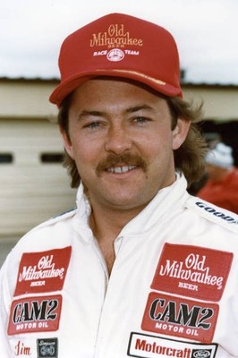 Tim Richmond drove Old Milwaukee sponsored cars NASCAR Cup circuit- Old Photo