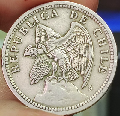 1933 Un Peso Chili