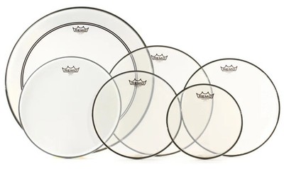 Remo Ambassador Complete Studio Drumhead Propack - 10'' / 12'' / 14'' / 16'' / 22''