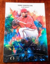 2022 Panini Origins - Tony Santillan #OA-TS Cincinnati Reds - RC AUTO /49