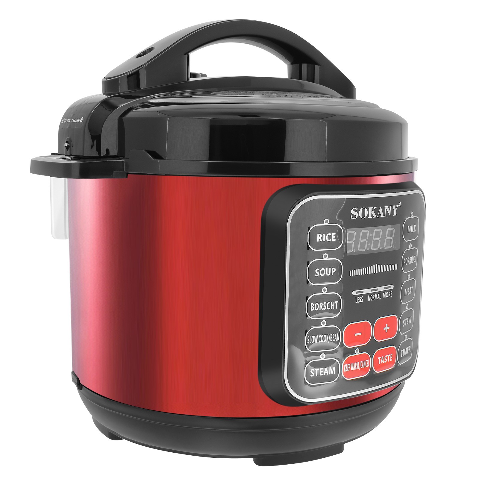 Autocuiseur 5L Sokany en acier inoxydable multicuiseur électrique programmable