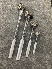 Proto Professional Usa Round Head Ratchet Set 4 Pieces 143812 Drive Read