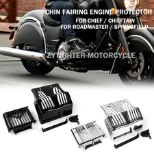 For Indian Chief/Chieftain/Roadmaster Accessories Chin Fairings Oil Cooler Cover