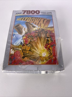 Meltdown Atari 7800 Spiel sealed (siehe Beschreibung)