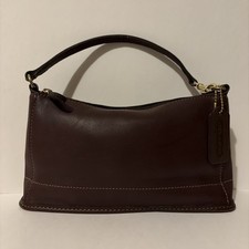 Coach 9311 Vintage Accessory Pouch Brown Leather Rare Very Clean Euc Coach 9311 Vintage Accessory Pouch Brown Leather Rare Very Clean Euc