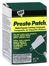 Dap 58505 Presto Patch Multi Purpose Patching Compound, 4-Pound
