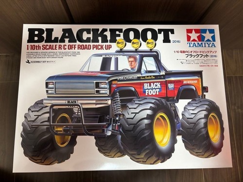 Tamiya 1/10 RC Blackfoot 4WD Monster Truck Off-Road Assembly Kit 58633 Ages 14+ - Picture 1 of 2
